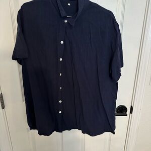 Men's Navy Blue Shirt